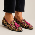 Liora | Frynse Detalj Slip-On Skor