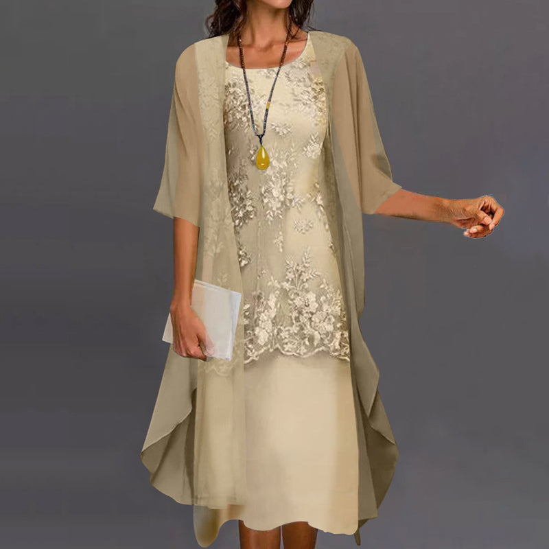 Eleanor™ | Elegant Chiffonkjole i To Dele