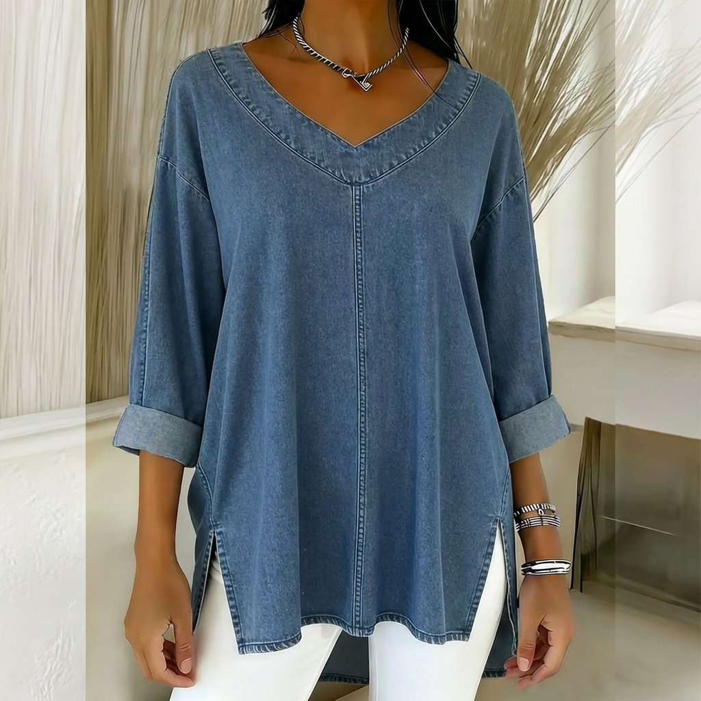 Lucy | Stilig Denim Top