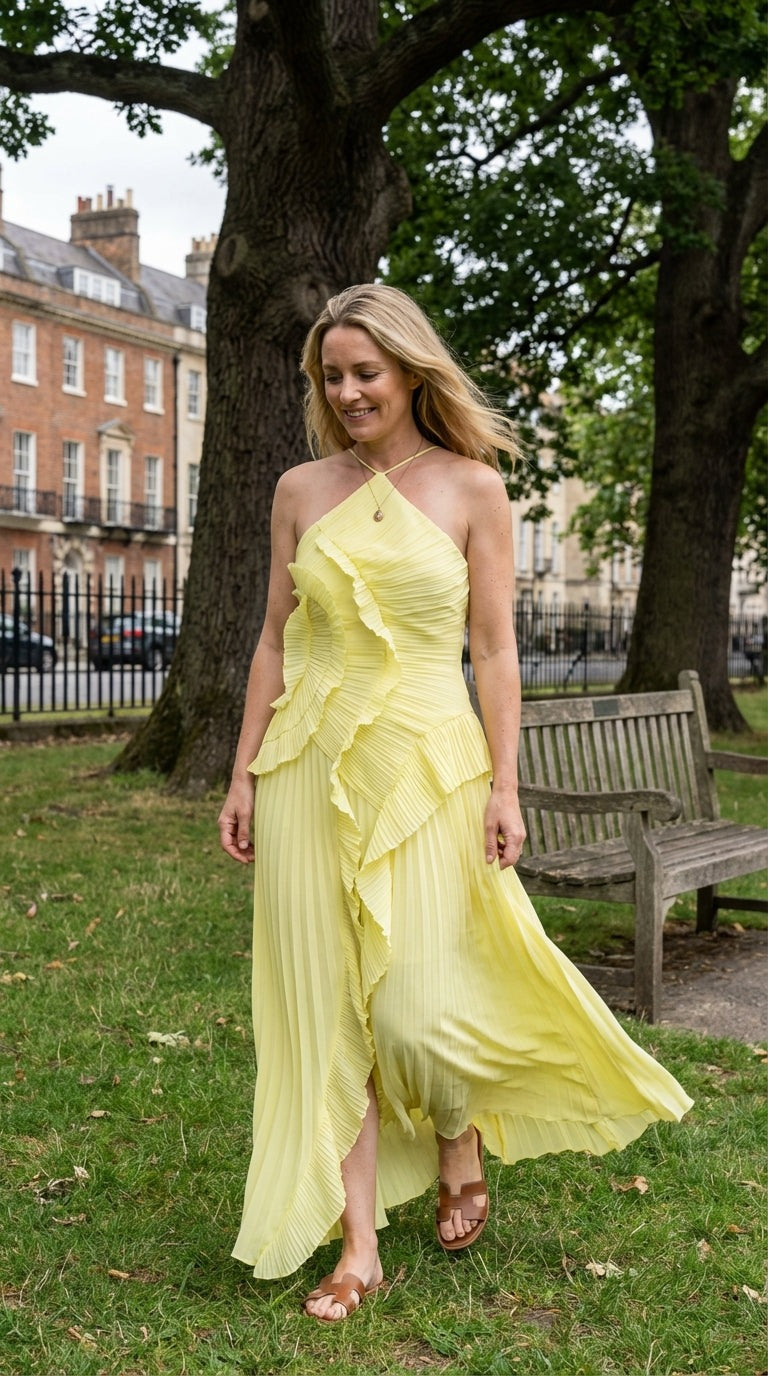 Adeline™ | Elegant, Luftig Kjole