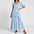 ARIA | Boho Mave Dækning Kjole