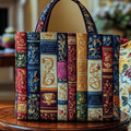 HANDSYDD VÄSKA - DRÖMBIBLIOTEKET