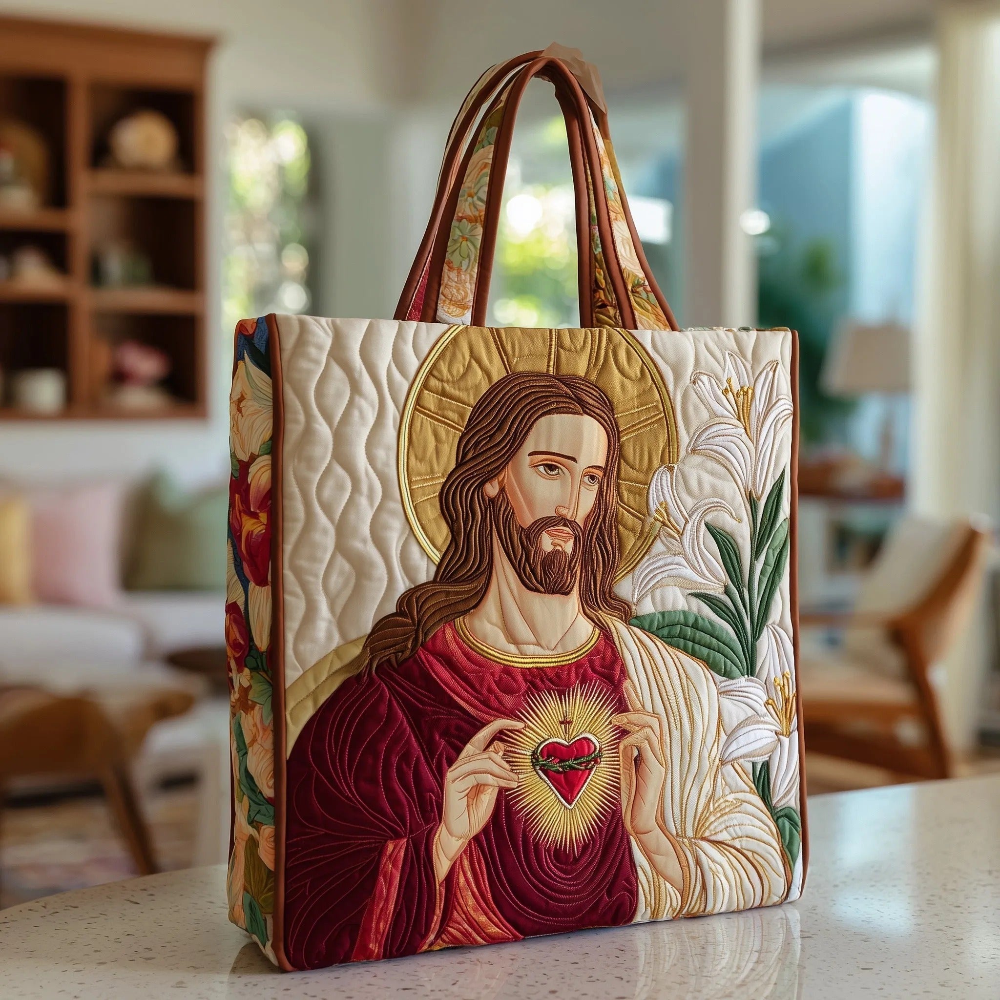HANDGJORD VÄSKA - JESUS CHRISTUS