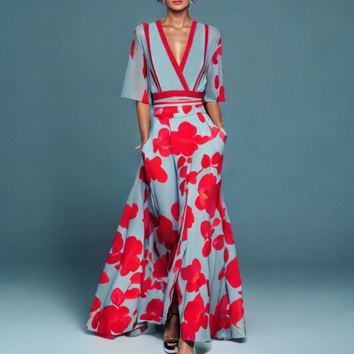 Layla™ | Chic Viscose Dress