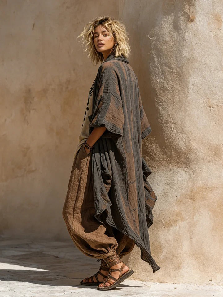 Ornella | Bohemian Artistic Linen and Cotton Set