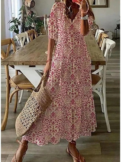 ARIA | Boho Mave Dækning Kjole