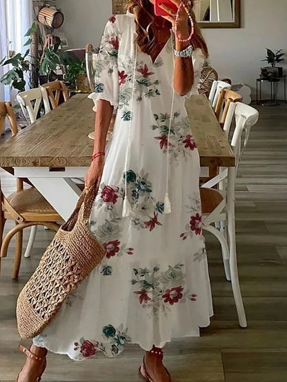 ARIA | Boho Mave Dækning Kjole