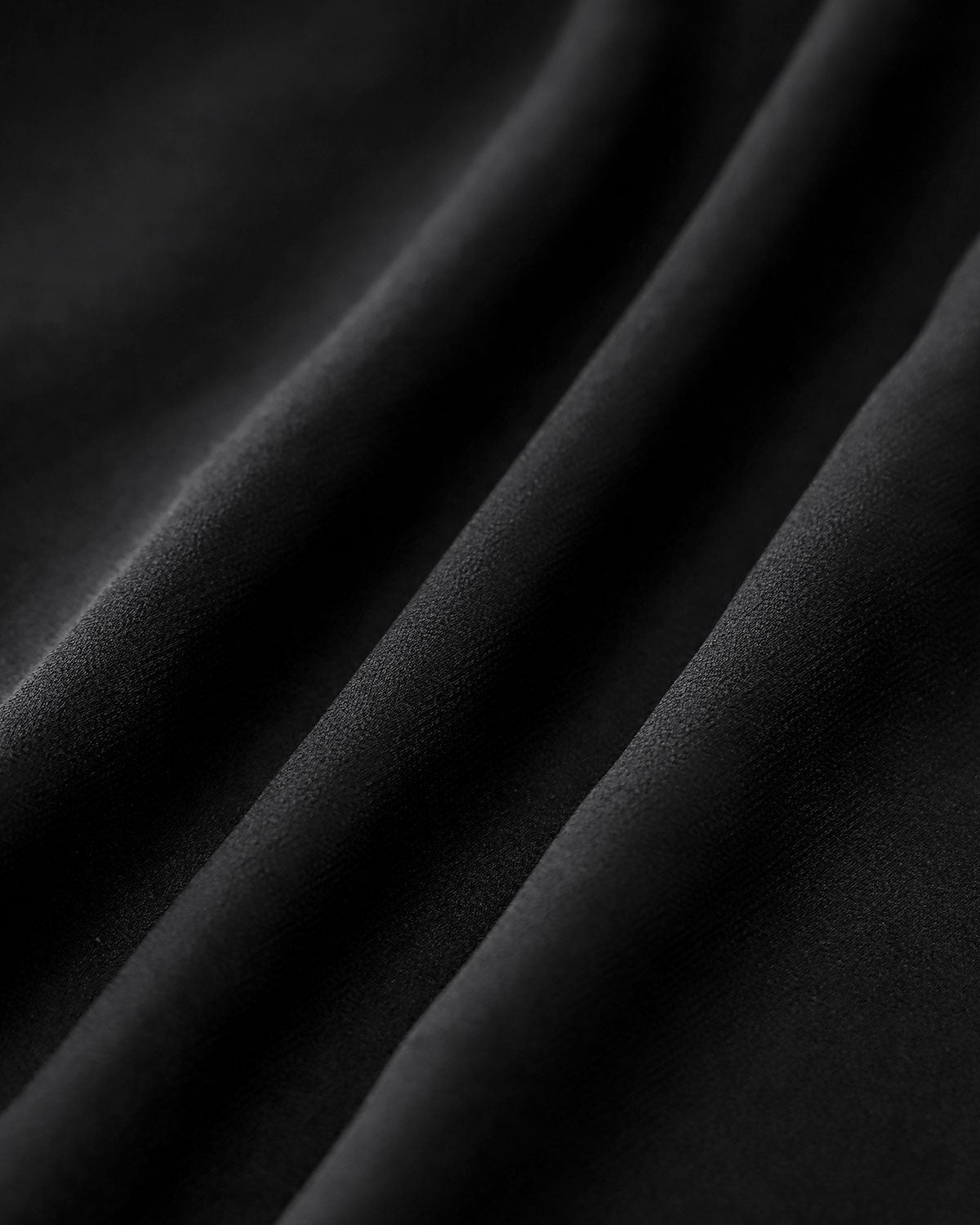 Svart Sweetheart Hals Chiffon Maxi Klänning