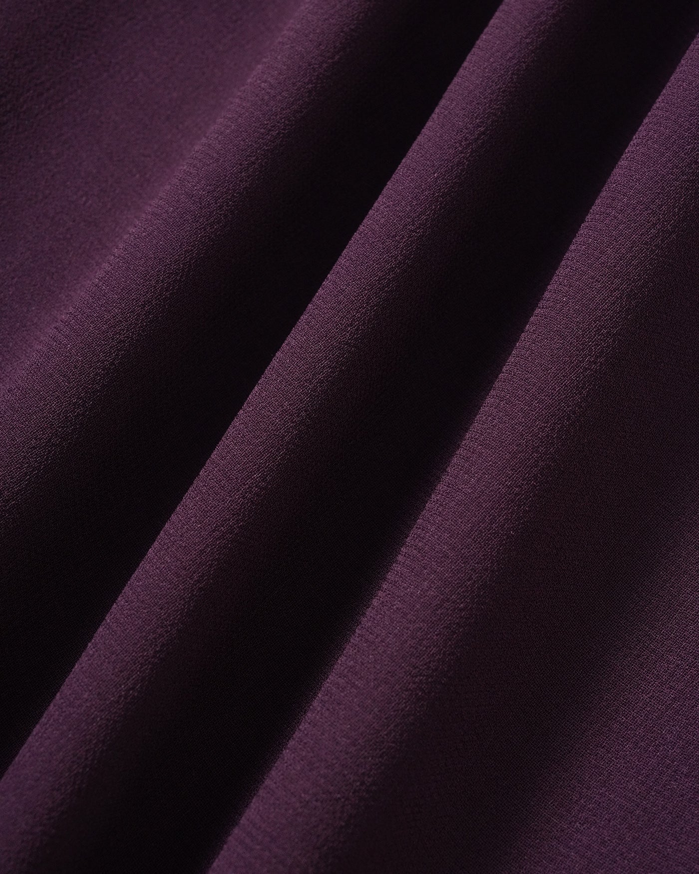 Lila Knytband Chiffon Mini Klänning